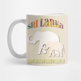 Sri Lanka, Where Adventure Meets Tranquility! Mug